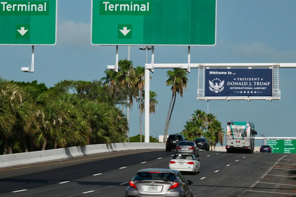 Florida airport renamed for President Trump